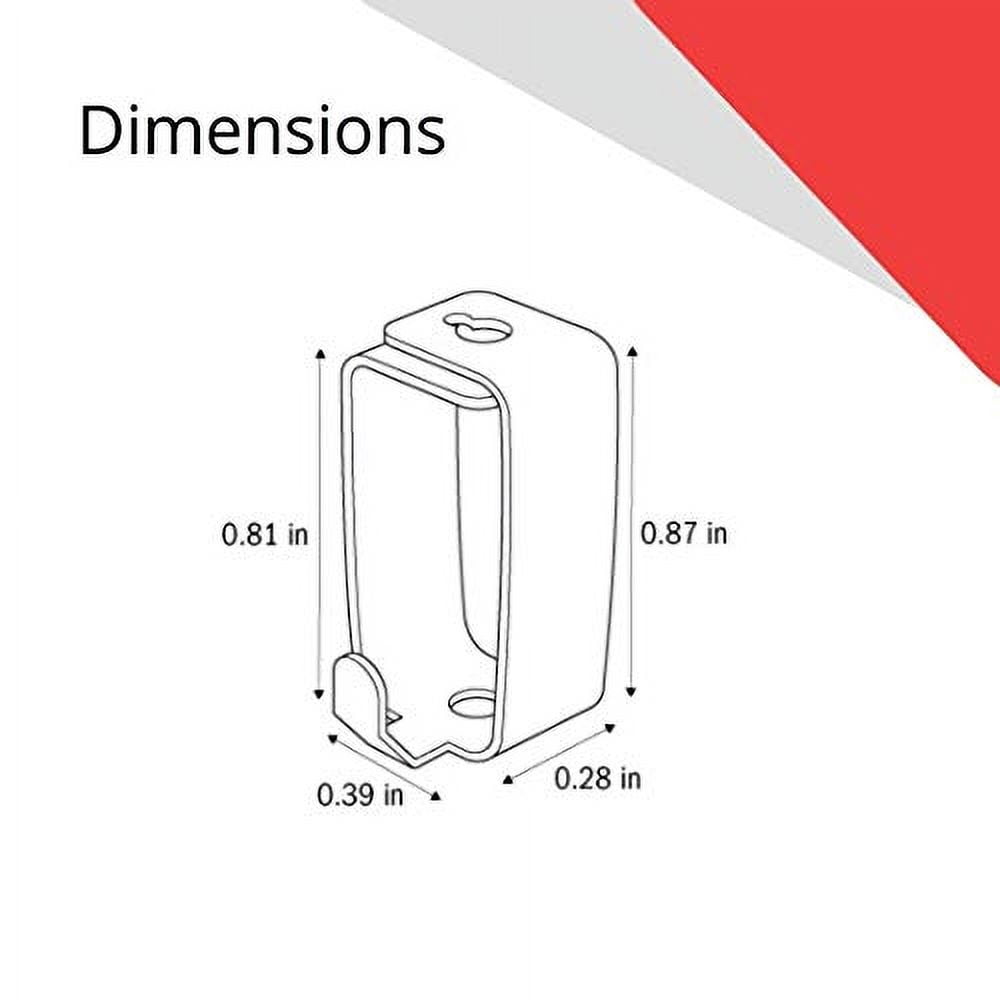 STAS Smartspring Hook for Art Display - 8 Pack - Most Cost Effective Adjustable Picture Hanging Hook - For Art Hanging Systems and Other Cable Based Picture Hanging Systems