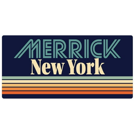

Merrick New York 5 x 2.5-Inch Fridge Magnet Retro Design