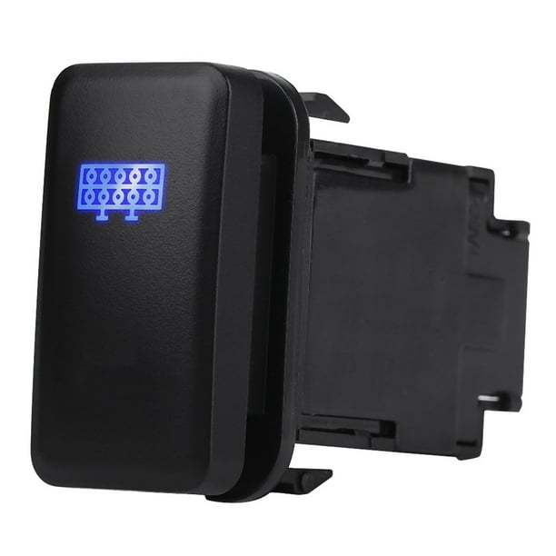 Interruptor basculante de encendido y apagado automático para coche, LED azul de 12V, para barra de luces LED Hilux Landcruiser Jadeshay A