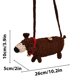 thumbnail image 3 of Christmas Gift Cute Dachshund Knitting Color Collision Ladies Small Bag 2024 Autumns And Winter Tides Cool Shoulder Crossbody Women's Bags, 3 of 9