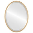 thumbnail image 1 of London Framed Oval Mirror - Gold Paint - 17" x 21", 1 of 7