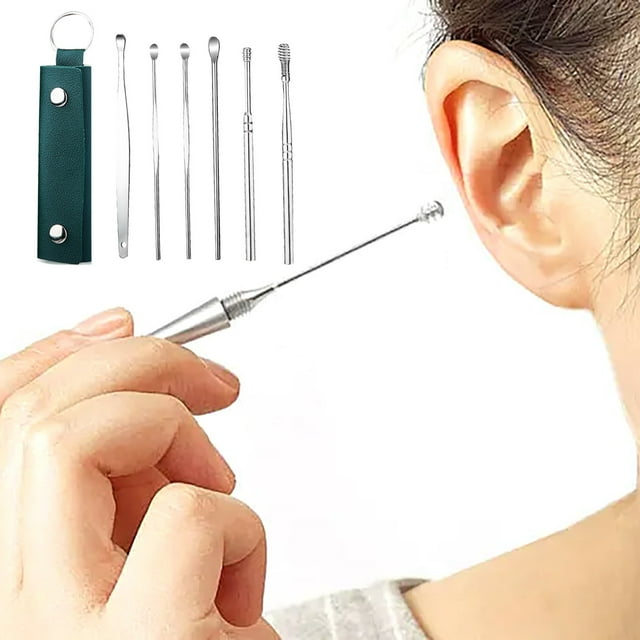 Oliegs Blanket Stainless Steel Ear Pick For Ear Wax Removal And Ear Cleaning Hygiene With Multiple