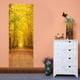 thumbnail image 3 of Adhesivo para puerta (hojas amarillas) efecto 3D para decoración de pared, sala de estar, cocina, dormitorio, baño, papel pintado 77X200cm, 3 of 5