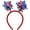 As Described634, variant on 4th of July Headband Independence Day Glitter Star Patriotic Head Boppers Tassel Head Hoop Party Accessories 1PCS