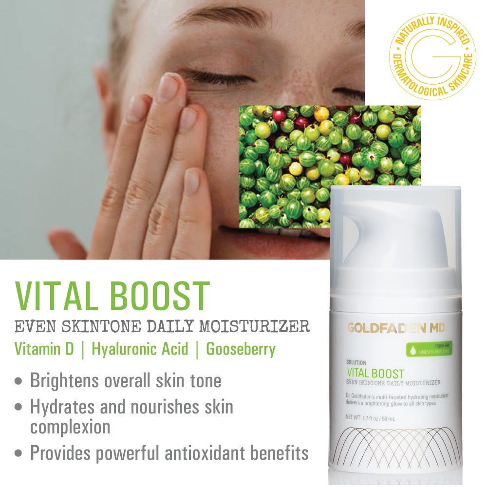 フェイスクリーム GOLDFADEN MD VITAL BOOST Vital Boost - Daily Moisturizer – Goldfaden MD