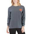thumbnail image 3 of Women's Navy Auburn Tigers Comfort Colors Campus Skyline Long Sleeve Oversized T-Shirt, 3 of 4