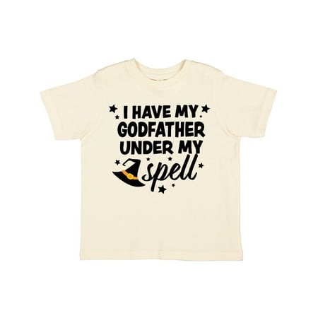 

Inktastic I Have My Godfather Under My Spell with Cute Witch Hate Gift Toddler Boy or Toddler Girl T-Shirt