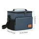 thumbnail image 3 of Bolsa térmica para almuerzo, lonchera a prueba de fugas y congelable, diseño impermeable, correa de hombro extraíble, para picnic escolar o de oficina, bolsa portátil para transportar alimentos, bols, 3 of 9