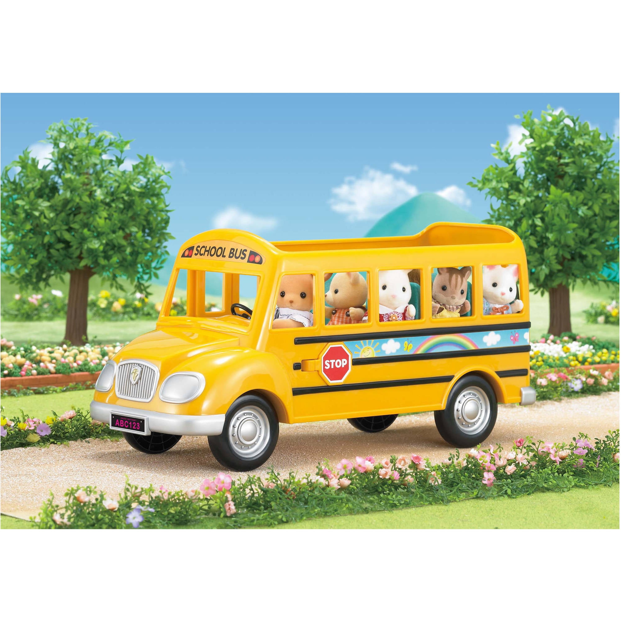 calico critters school bus walmart