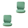 thumbnail image 2 of Guardoinrt Soft and Breathable Swivel Chair Cover Seating Experience Light Green Backrest + Cushion Cover 2Set, 2 of 6