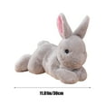 thumbnail image 3 of Easter Simulation Bunny Plush Toy, Multicolor Soft Stuffed Animal for Children's Birthday Gift, Sleeping Doll and Decor, 3 of 7