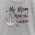 thumbnail image 2 of Girl's Star Wars: A New Hope Mother's Day Mom Runs Galaxy  Graphic Tee Athletic Heather X Large, 2 of 5