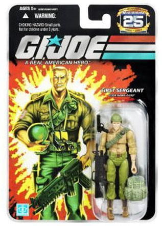 3.75" Gi Joe Duke w/ heavy machine gun Rare Figure 