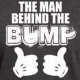 thumbnail image 3 of CafePress - The Man Behind The Bump T Shirt - Men's Classic Graphic Cotton T-Shirt, 3 of 4