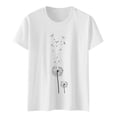 thumbnail image 4 of Ierhent Womens Shirts Women's Cotton Crew Neck T-Shirt with Long Sleeves(White,XXL), 4 of 4