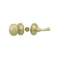 thumbnail image 3 of Deltana SDL980U3 Storm Door Latch; Round; Tubular Lock; Bright Brass Finish, 3 of 3
