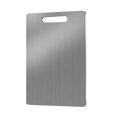 thumbnail image 1 of YoGold Stainless Steel Cutting Boards For Kitchen, Pure Cut Cutting Board, Food Grade Quality,Easy To Clean And Will Not Absorb Odors, Suitable For Outdoor Camping Meat Vegetables Fruit C, 1 of 2
