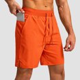thumbnail image 2 of ASEIDFNSA Mens Quick Dry Shorts Solid Running Workout Shorts Outdoor Summer Shorts with Pockets, 2 of 3
