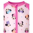thumbnail image 3 of Disney Minnie Mouse Half Zip Swim Sunsuit Newborn to Toddler, 3 of 4