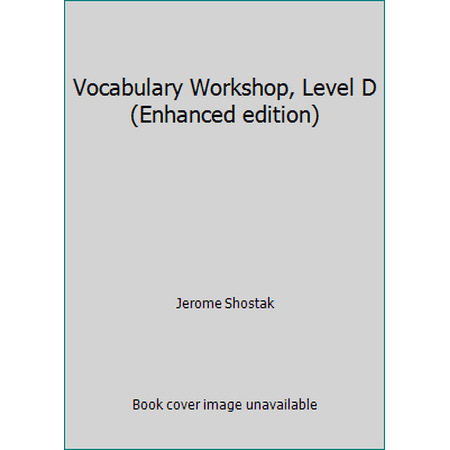 Vocabulary Workshop, Level D (Enhanced edition), Used [Paperback]
