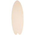 thumbnail image 2 of Wood Blank Surfboard Wall Pendant Surfboard Shape Wall Hanging Board Unfinished Surfboard, 2 of 3