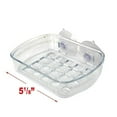 thumbnail image 5 of Soap Dish Suction Cup Wall Holder Bathroom Shower Sponge Dish Basket Tray Sink, 5 of 5