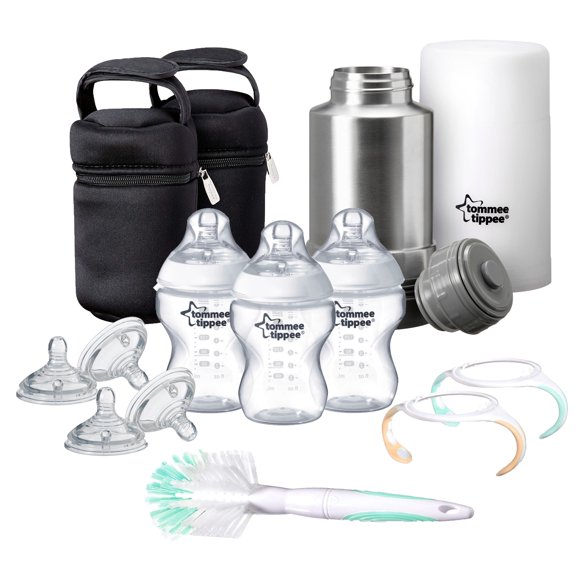 Set de Biberones y Calentador Tommee Tippee Easi Vent