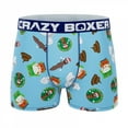 thumbnail image 2 of South Park 879497-medium-32 Crazy Boxers Kyle & Toilet Boxer Briefs for Mens, Blue - Medium 32-34, 2 of 5