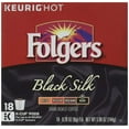 Black Silk Dark Roast Coffee, 72 K Cups for Keurig Makers, 18 Count