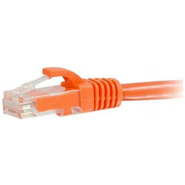 C2G 04022 Cat6 Cable - Snagless Unshielded Ethernet Network Patch Cable, Orange (15 Feet, 4.57 Meters)