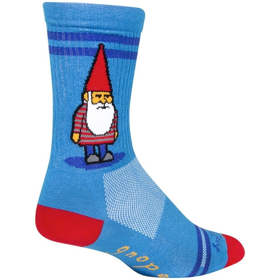 SockGuy Gnope Crew Socks - 6", Small/Medium
