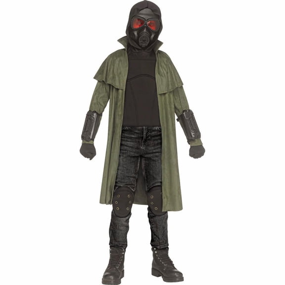 Fun World Kids' Wasteland Ranger Halloween Costume Set - Brown '12-14'