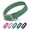 Green, variant on WAAYEE Waterproof Adjustable Dog Collar | Soft Rubber Coated, Easy Clean | for S/M/L Dogs