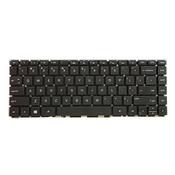 inglés . UU. Reempza a 14-Bs 14 14T 14M Componentes de piezas de accesorios Profesional Durable Negro Soledad Teclado de computadora portátil