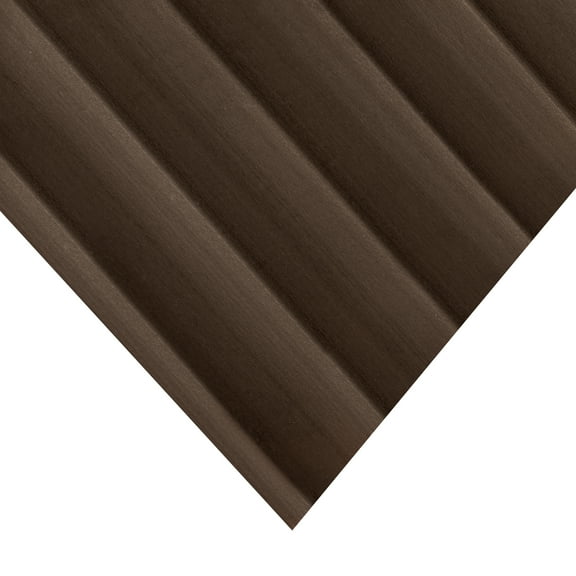 Brown Digital Print Corrugated Polypropylene Sheet - 4mm Thick x 12" Wide x 12" Long