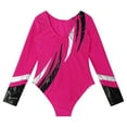 thumbnail image 5 of DPOIS Girls One Piece Ballet Dance Leotard Shiny Athletic Tank Unitard Ballerina Dancewear, 5 of 5