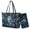 Owl Floral, variant on ZUXONGSY Aztec Bear Print Large Capacity Women's Top Handle Tote Bag Set PU Leather Purse with Matching Wallet & Clutch for Shopping Work