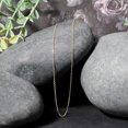 14k Yellow Gold Diamond Cut Cable Link Chain (0.87 mm) - Walmart.com