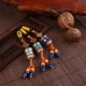 thumbnail image 2 of Llavero tibetano de rueda de oración de mantra de seis caracteres, colgante de coche vajra, 2 of 3