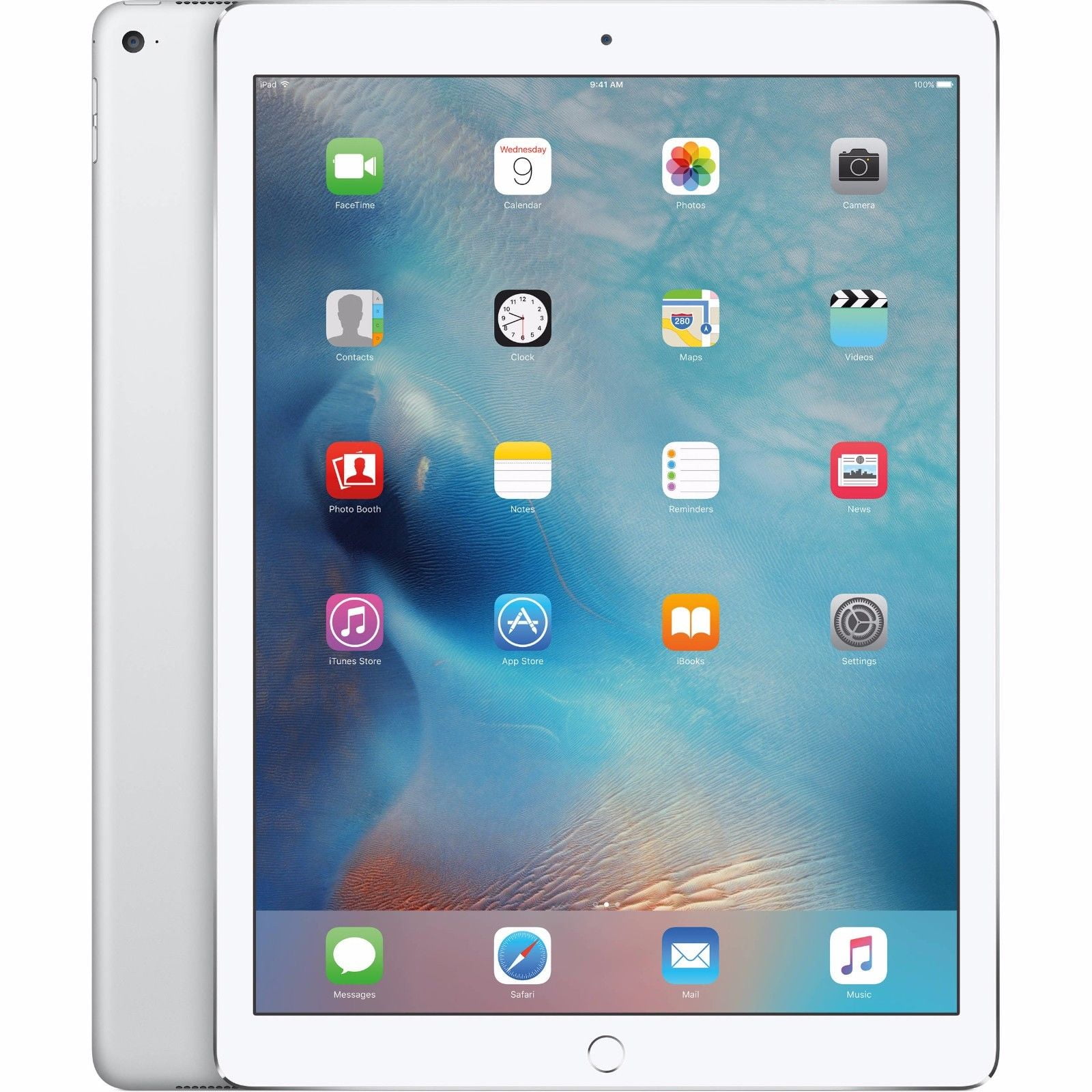 Restored Apple iPad 5th Gen A1823 (WiFi + Cellular Unlocked) 128GB Silver  (Refurbished)