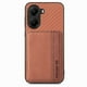thumbnail image 1 of For Xiaomi Poco X7 Pro 5G Case RFID Blocking Carbon Fiber Leather Phone Back Cover with Card Holder, 1 of 4
