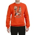 thumbnail image 2 of If It's Not a Pitbull It's Just a Dog Gift | Mens Dog Lover Crewneck Graphic Sweatshirt, Orange, 3XL, 2 of 3