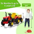 thumbnail image 2 of CazToi Kids Ride On Tractor 12V Ride On Toy Car with Remote Control Ideal Gift for Kids, 2 of 6