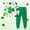 Green 4, variant on Girls Boys St. Patrick's Day Outfits 2PC Comfy Casual Print Long Sleeve Pullover Tops with Pants Sets Green 9-10 Years