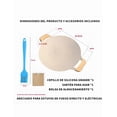 thumbnail image 5 of Sartén Xtellar color beige  Hornear Comales Antiadherentes Plancha Redondo 30cm, 5 of 5