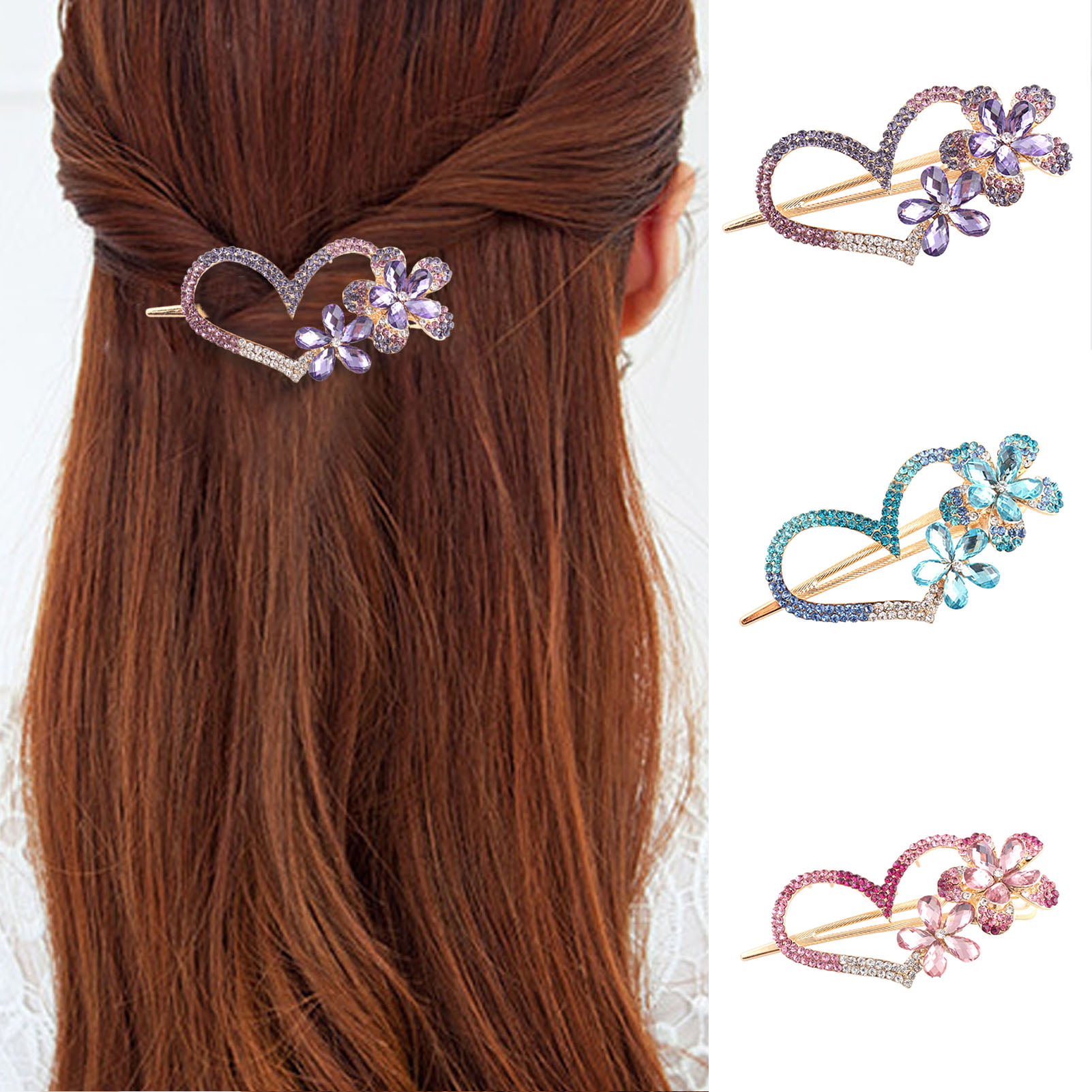 Fashion Rose Gold Wedding Women Hair Accessories Crystal Hair Combs Bridal  Girls Hairband For Hair Jewelry New Design Party Gift|Hair Jewelry|  AliExpress | Fashion Rhinestone Flower Alloy Golden Hairpin Hair Fashion  Jewelry