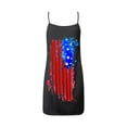 thumbnail image 3 of IROINNID 4th of July Dress for Women Sleeveless Sundress July 9th Fashion Casual Printed Camis Mini Dress V-Neck Dress, 3 of 4