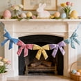 thumbnail image 4 of Velvet Bow String, Holiday Decoration With Intricate Design, for Home Party and Festive Centerpiece, Multi-color, 4 of 9