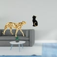 thumbnail image 2 of Figura de guepardo,Figura de guepardo dorado,adorno de escritorio moderno,Figura de escritorio,Estatua de gato,linda estantería,escritorio,decoración del hogar,Figura decorativa creativa para, 2 of 8