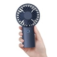 thumbnail image 1 of Ventilador de mano, ventilador de 4000 mAh, recargable por USB con 3 velocidades (azul), 1 of 4